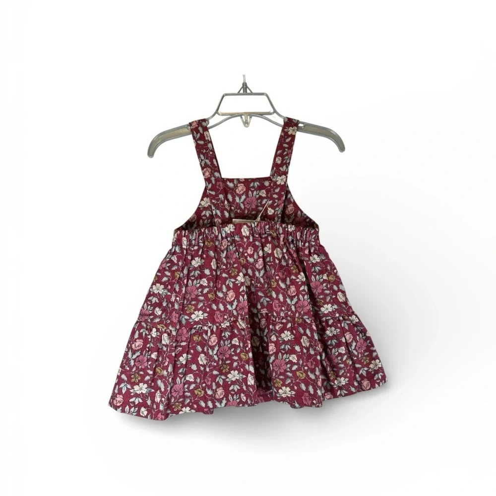 Pepecé Flounce Pinafore Floral  Dress size 18 months